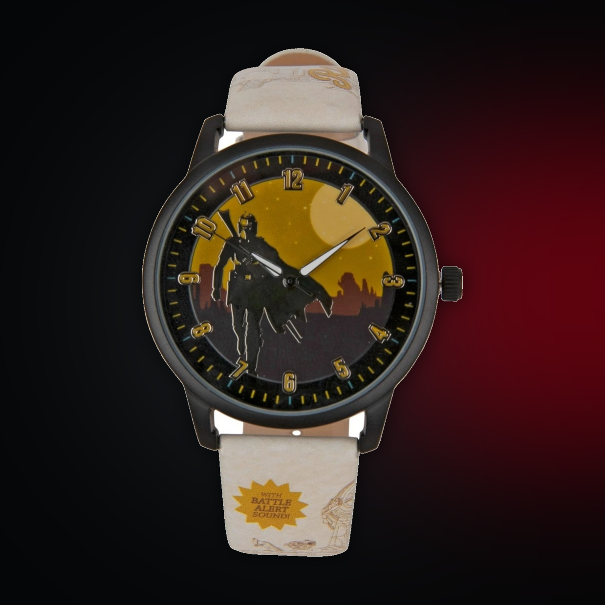 Star Wars The Mandalorian Din Djarin Analog Quartz Watch NIB Collectors Limited