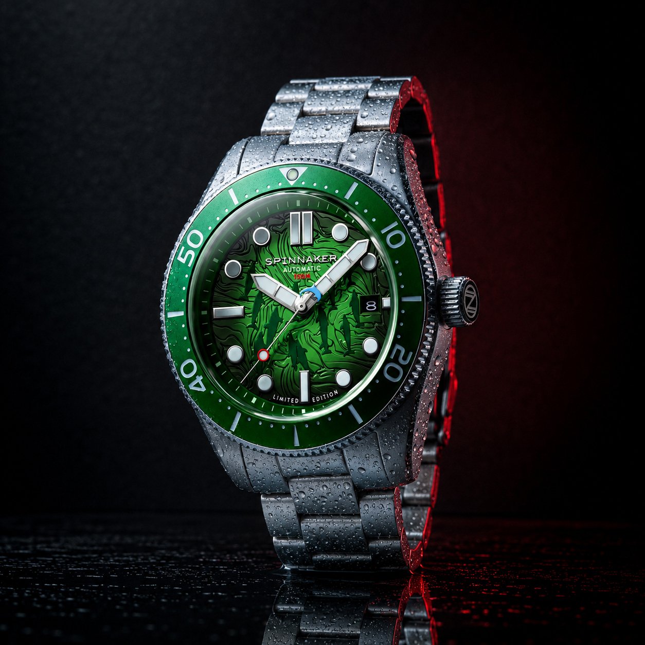 Croft Mid-Size Automatic - Dolphin Project Limited Edition SP-5177-22 40mm NIB G
